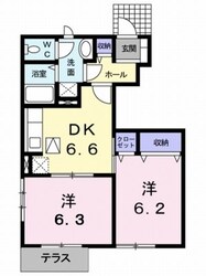 インフィニート　Ａの物件間取画像